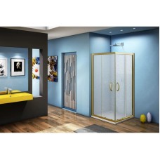 Душевой уголок 80х80 см Good Door Jazze CR-80-G-BR grape