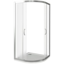 Душевой уголок 90х90 см Good Door Infinity R-90-G-CH grape