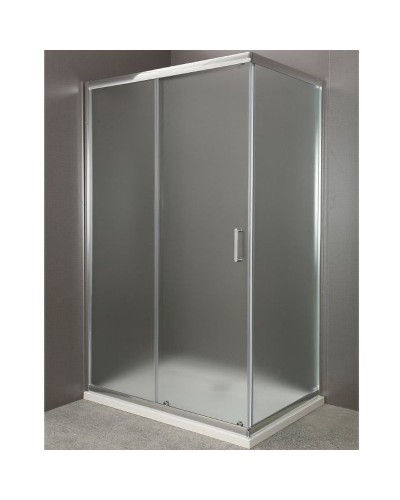 Душевой уголок BelBagno Uno 120х80 UNO-AH-1-120/80-M-Cr профиль Хром стекло матовое
