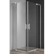 Душевой уголок Cezares Silder 90х90 SLIDER-A-2-80/90-C-Cr профиль Хром стекло прозрачное