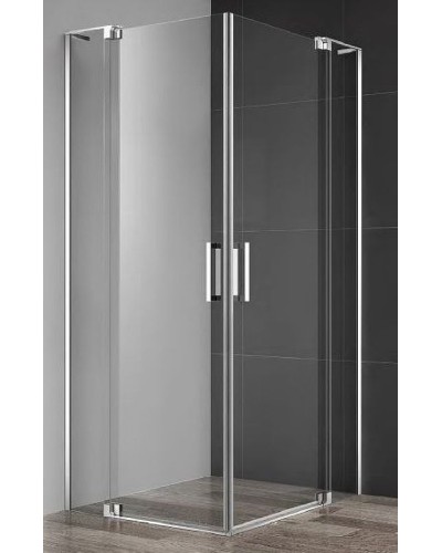 Душевой уголок Cezares Silder 90х90 SLIDER-A-2-80/90-C-Cr профиль Хром стекло прозрачное