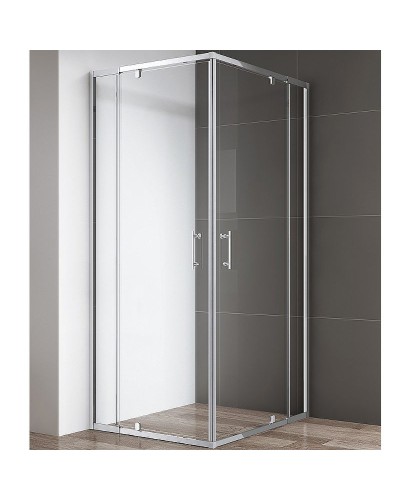 Душевой уголок Cezares Variante 110х110 VARIANTE-A/AH-2-100/110-C-Cr профиль Хром стекло прозрачное