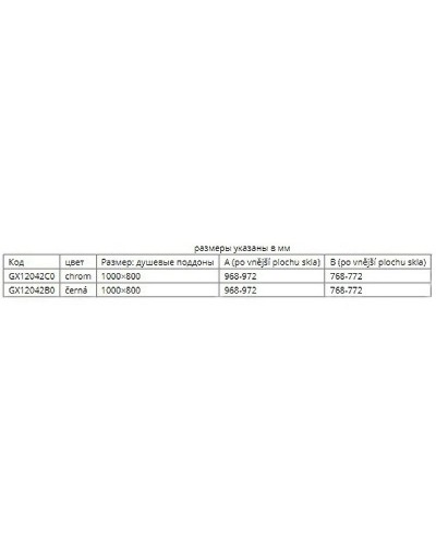 Душевой уголок Riho SZ Scandic NXT Х209 97х77 L/P G001103120 (GX12042C0) профиль Хром стекло прозрачное