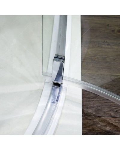 Душевой уголок RGW Stilvoll SV-53 80х80 06325388-11 профиль Хром стекло прозрачное