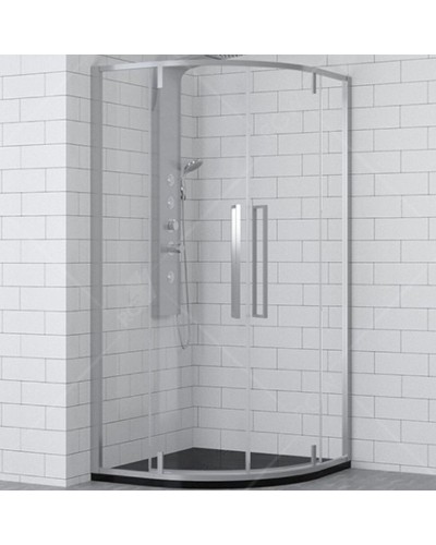 Душевой уголок RGW Stilvoll SV-53 100х100 06325300-11 профиль Хром стекло прозрачное