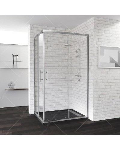 Душевой уголок RGW Passage PA-146 90х70 020814679-11 профиль Хром стекло прозрачное