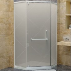 Душевой уголок RGW Hotel HO-084-W 90х90 350608499-25 профиль Белый стекло матовое-сатинат