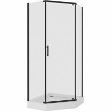 Душевой уголок Niagara Nova NG-6805-08 BLACK 90х90 профиль Черный стекло прозрачное