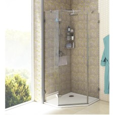Душевой уголок 98х98 см Акватон Lax FES L 1AX023SSXX000 прозрачное