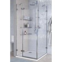 Душевой уголок 88х88 см Акватон Lax SQR L 1AX017SSXX000 прозрачное