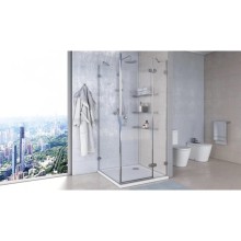 Душевой уголок 98х98 см Акватон Lax SQR R 1AX020SSXX000 прозрачное