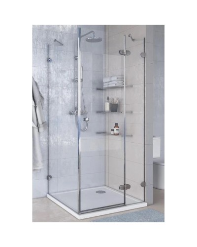 Душевой уголок 78х78 см Акватон Lax SQR R 1AX016SSXX000 прозрачное