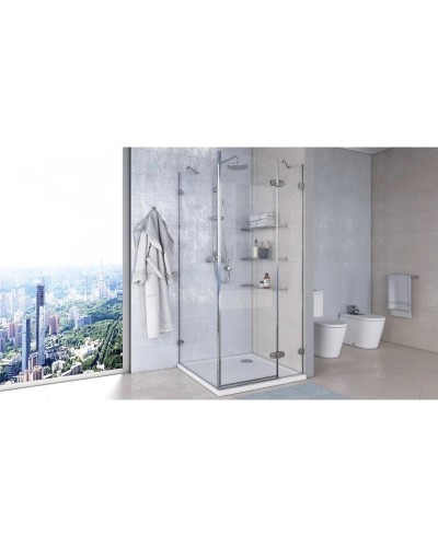 Душевой уголок 88х88 см Акватон Lax SQR R 1AX018SSXX000 прозрачное