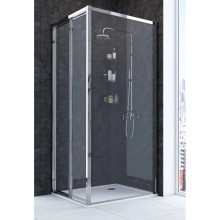 Душевой уголок 90х90 см Акватон Prima 1AX012SSXX000 прозрачное