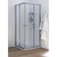 Душевой уголок 100х100 см Акватон Ritsa 1AX010SSXX000 прозрачное