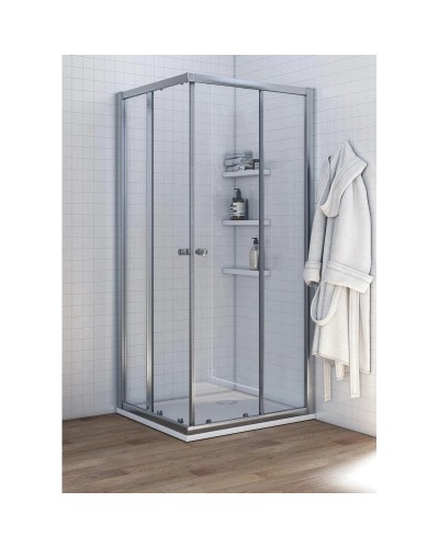 Душевой уголок 100х100 см Акватон Ritsa 1AX010SSXX000 прозрачное