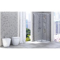 Душевой уголок 100х100 см Акватон Ritsa 1AX007SSXX000 прозрачное