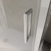 Душевой уголок BelBagno LUCE-AH-1-120/100-C-Cr