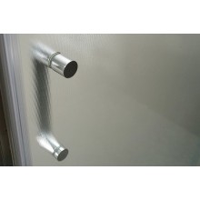 Душевой уголок BelBagno Uno 120х100 UNO-AH-1-120/100-M-Cr профиль Хром стекло матовое