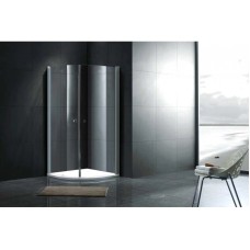 Душевой уголок 80x80 см Gemy New Rockcoco S03062B прозрачное