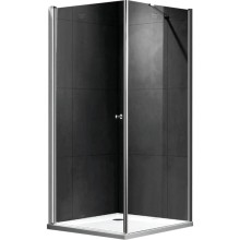 Душевой уголок 80х80 см Gemy New Rockcoco S03151C прозрачное