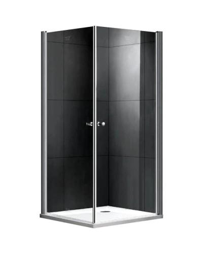 Душевой уголок 100х100 см Gemy New Rockcoco S03162C прозрачное