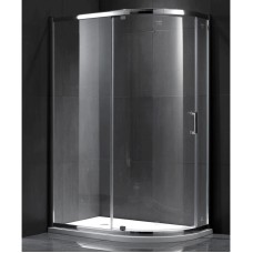Душевой уголок 120х90 см Gemy Sunny Bay S28202 прозрачное