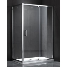 Душевой уголок 100х75 см Gemy Sunny Bay S28191A-A75 прозрачное