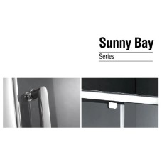 Душевой уголок 100х100 см Gemy Sunny Bay S28191A-A100 прозрачное