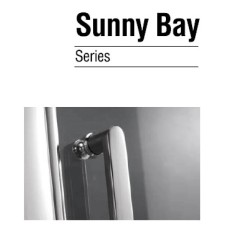 Душевой уголок 100х100 см Gemy Sunny Bay S28160-A100 прозрачное