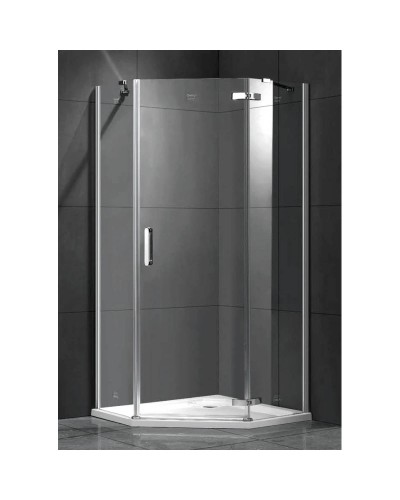 Душевой уголок 80х80 см Gemy Fall Tea S29095 прозрачное
