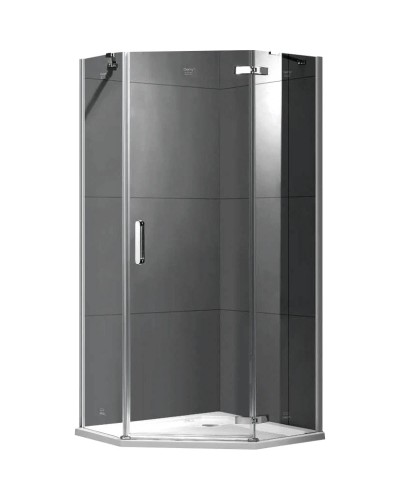 Душевой уголок 80х80 см Gemy Fall Tea S29095 прозрачное