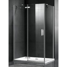 Душевой уголок 120х80 см Gemy Fall Tea S29131 прозрачное