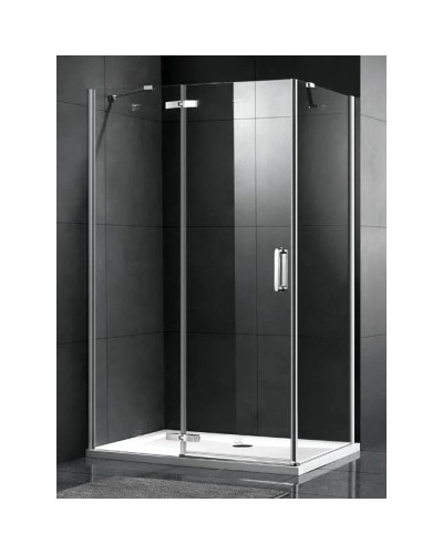 Душевой уголок 120х80 см Gemy Fall Tea S29131 прозрачное