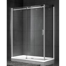 Душевой уголок 140х80 см Gemy Modern Gent S25191A-A6-80 прозрачное
