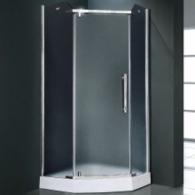 Душевой уголок Royal Bath TR 90х90 RB90TR-C-CH профиль Хром стекло рифленое