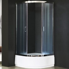 Душевой уголок Royal Bath CK 90х90 RB90СK-C-CH профиль Хром стекло рифленое