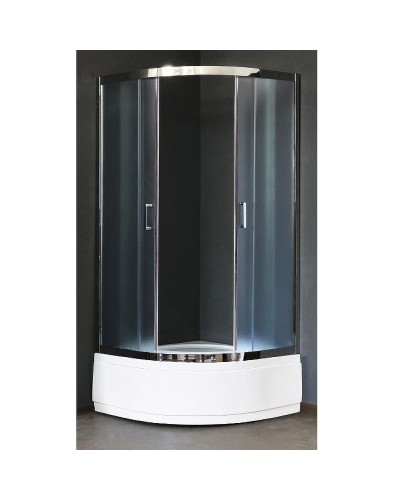 Душевой уголок Royal Bath CK 90х90 RB90СK-C-CH профиль Хром стекло рифленое