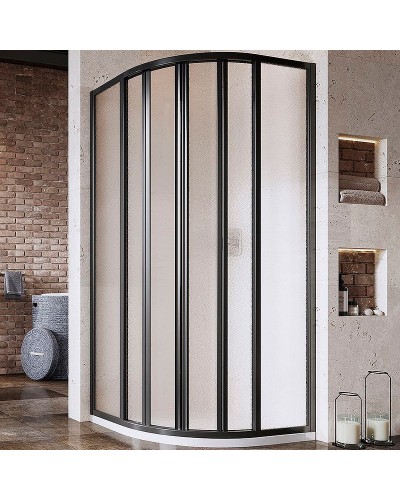 Душевой уголок Ravak Supernova SKKP6-90 90x90 3207O302ZG профиль Черный стекло Grape