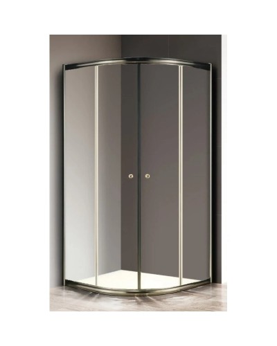 Душевой уголок 90х90 см Cezares GIUBILEO-R-2-90-SCORREVOLE-C-Br прозрачное