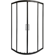 Душевой уголок Cerutti SPA Viva 90х90 VIVA90B 8413 профиль Черный стекло прозрачное