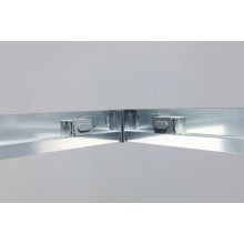 Душевой уголок 100,5х100,5 см Cezares MOMENTO-R-2-100-C-Cr прозрачное