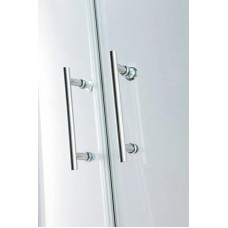 Душевой уголок 100,5х100,5 см Cezares MOMENTO-R-2-100-C-Cr прозрачное