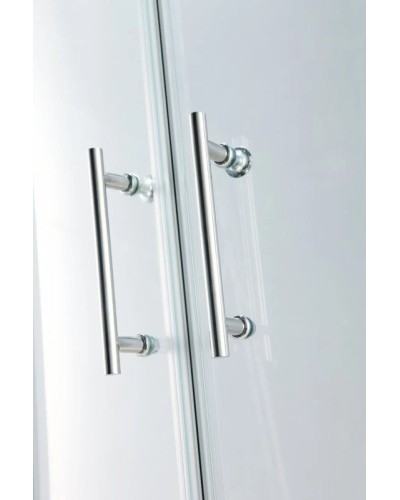 Душевой уголок 100,5х100,5 см Cezares MOMENTO-R-2-100-C-Cr прозрачное