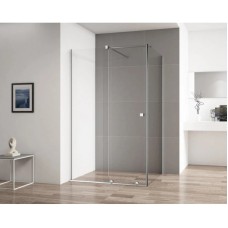 Душевой уголок 102,5х100,5 см Cezares STREAM-AH-1-100/100-C-Cr прозрачное