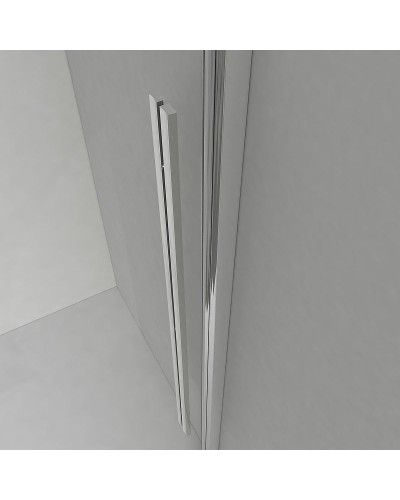 Душевой уголок Vincea Lugano 160х80 VSR-1L8016CL-1 профиль Хром стекло прозрачное