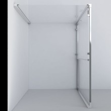 Душевой уголок Vincea Garda 160х80 VSR-1G8016CL профиль Хром стекло прозрачное