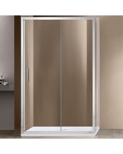 Душевой уголок Vincea Garda 160х90 VSR-1G9016CL профиль Хром стекло прозрачное