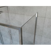 Душевой уголок Vincea Garda 180х100 VSR-1G21018CL профиль Хром стекло прозрачное