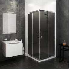 Душевой уголок 120х80 см Ravak Blix хром графит